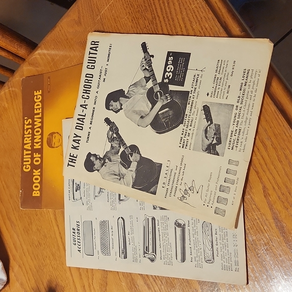 Vintage 1955 Guitar Book Guitarists' Book Of Knowledge - Picture 7 of 8